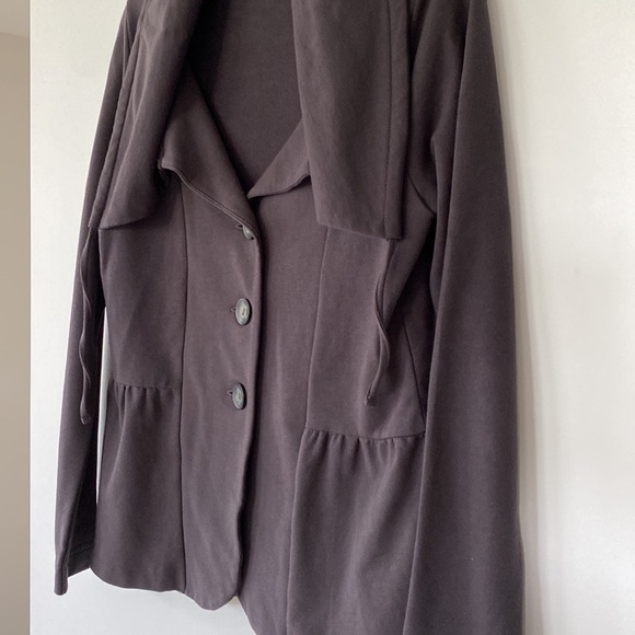 Lila P button up cotton jacket - Picture 4 of 7